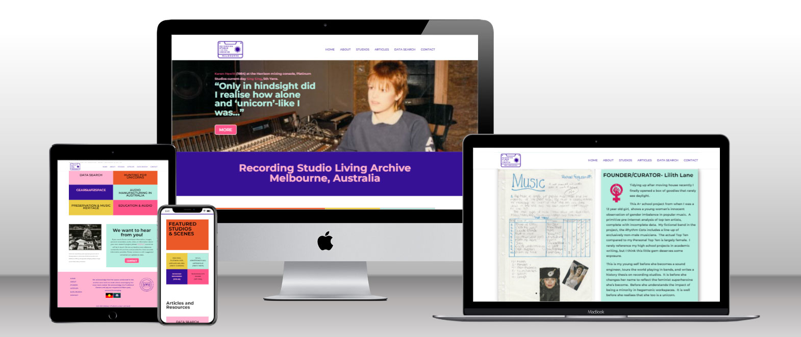 rs Recording Studios Living Archive | Nat Rowe